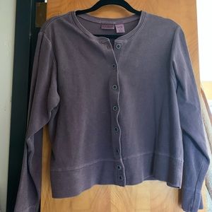 LL Bean button down vintage womens sweater